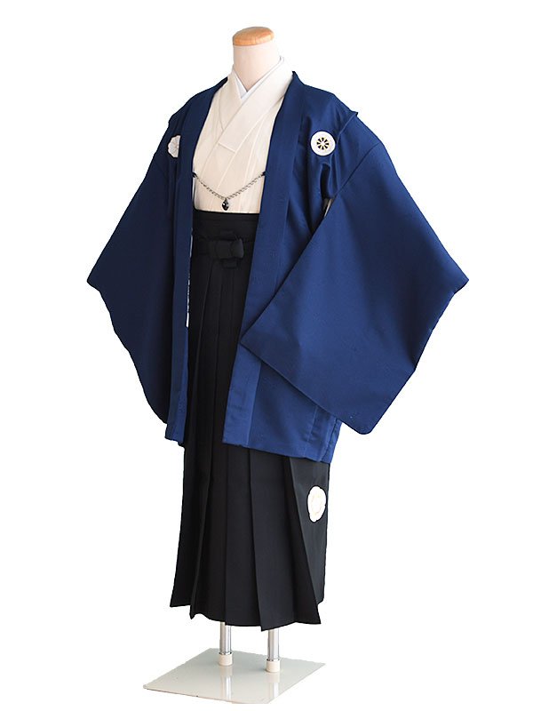 保証羽織袴フルセット ジュニア用 男児 Kukka BOY NO31641 和服/着物