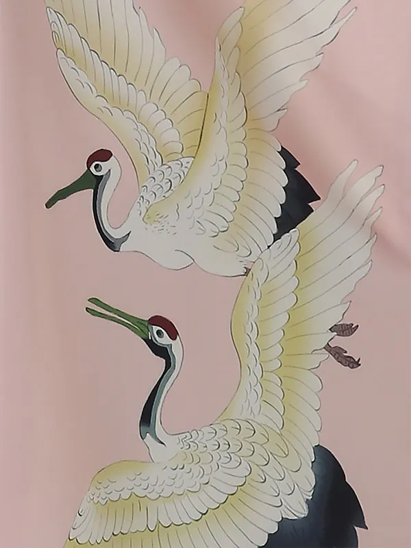 七五三(3歳)女の子 ICHIHA ピンク 鶴 3505