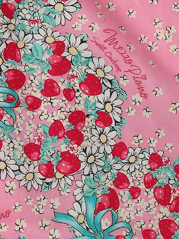 七五三レンタル(3歳女被布)A361 Mezzo Piano ﾋﾟﾝｸ×ﾋﾟﾝｸ