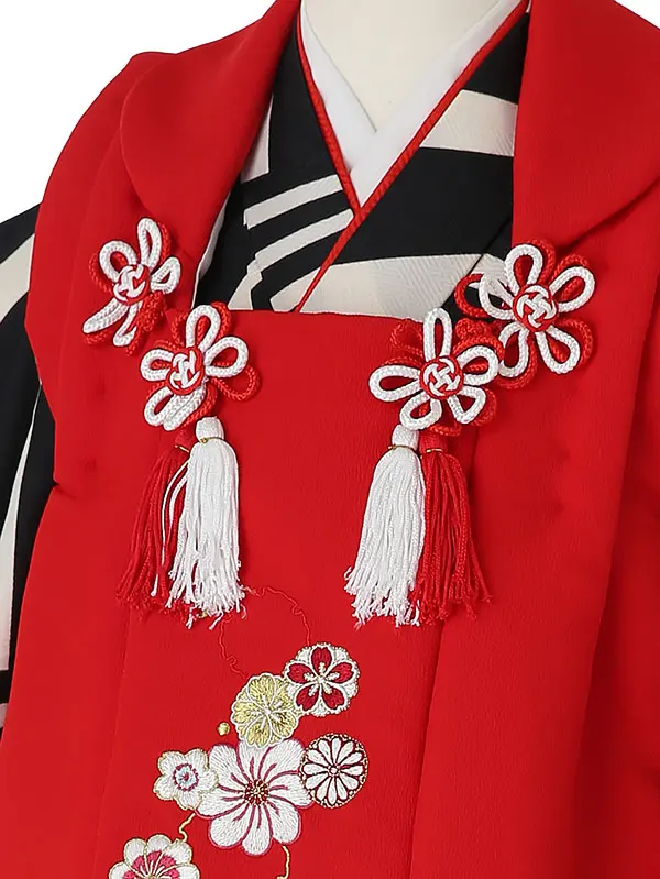 七五三(3歳女被布)B317 モダンシームレスパターン