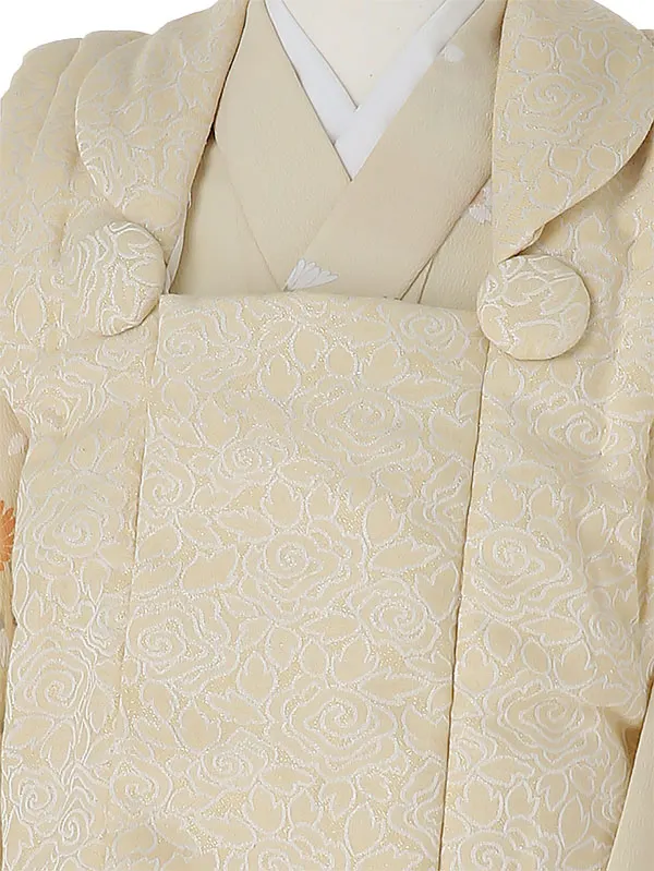 七五三(3歳女被布)B324 秋春の小花柄