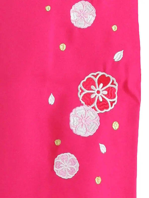 小学生卒業式袴 (女児)ピンク×ピンク/梅1312