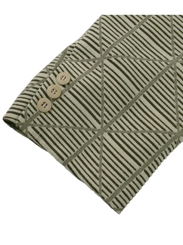 男性スーツ 大きいサイズ M006 マオカラースーツ グリーン