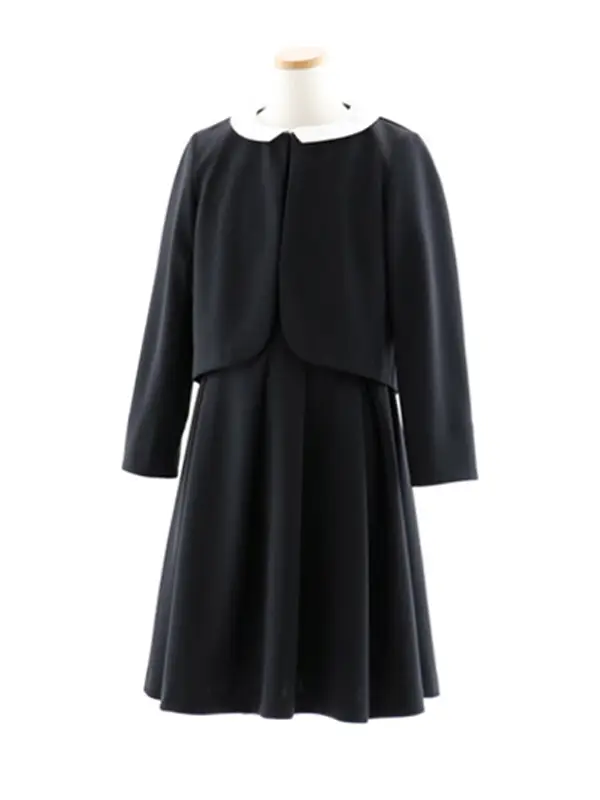 女児ﾌｫｰﾏﾙｽｰﾂ 【TAO ETTA】0146衿付ﾜﾝﾋﾟｰｽ160cm