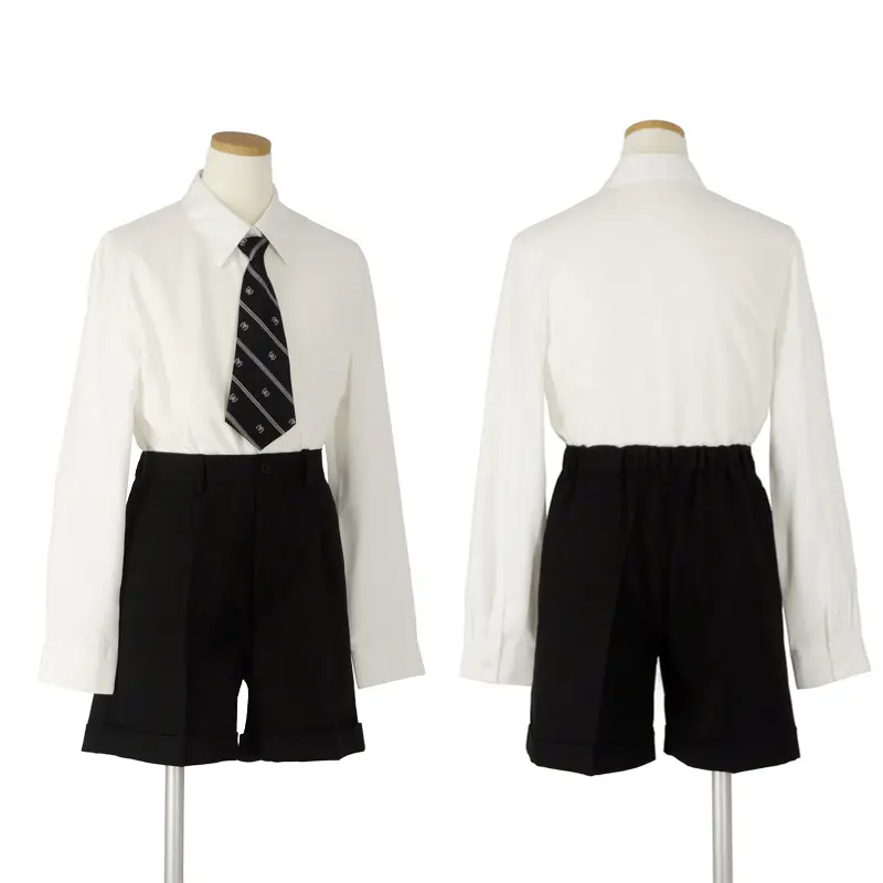 [女児スーツ][B体]大きい/黒ショートパンツスーツ/HB37