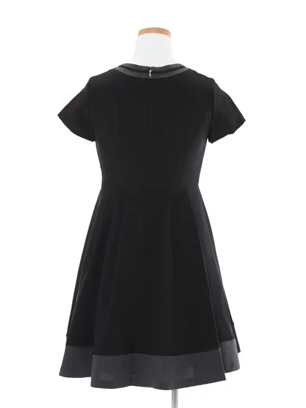 [女児スーツ]黒/セーラーワンピアンサンブル/HS26