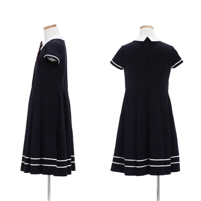 [女児スーツ]ELLE/ブリティッシュ風キャメルボレロとワンピース/HS46