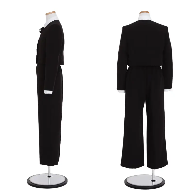 [女児スーツ]長ズボン/黒パンツスーツ/HS62