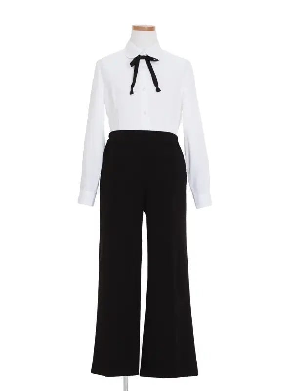 [女児スーツ]長ズボン/黒パンツスーツ/HS62