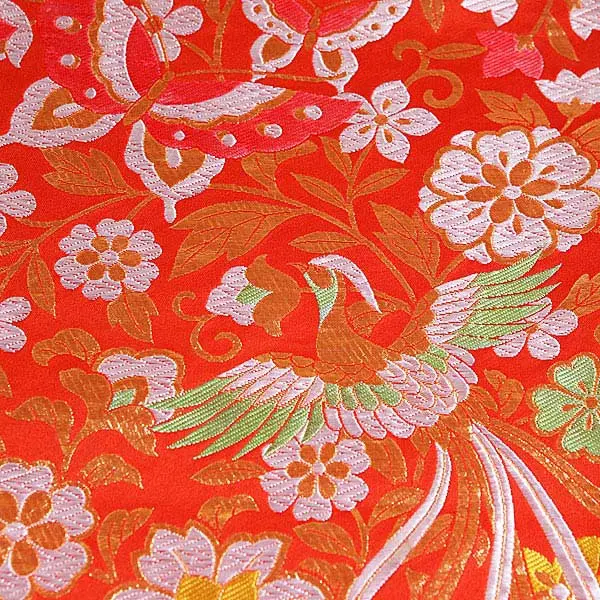 アンティーク ジュニア着物(8歳,9歳)女の子 水色 袋帯 1010