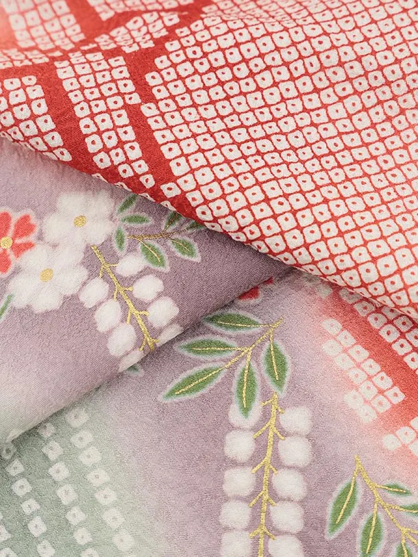 振袖レンタル1489 多色 古典菊花