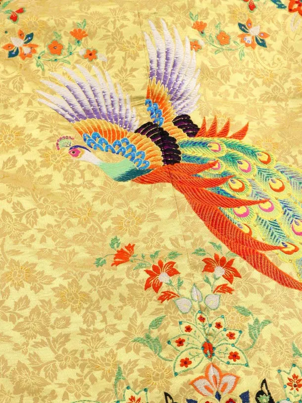 色打掛ﾚﾝﾀﾙ939孔雀招運文