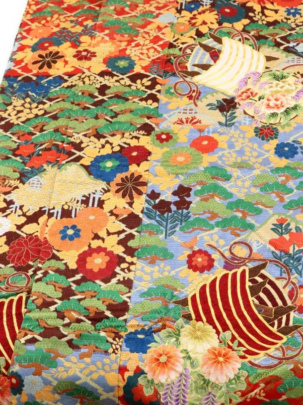 色打掛ﾚﾝﾀﾙ961唐織刺繍