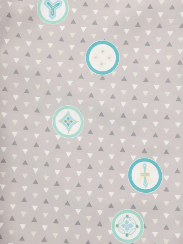 男児【１歳前後】0180 白丸紋/グレー丸紋/セパレート