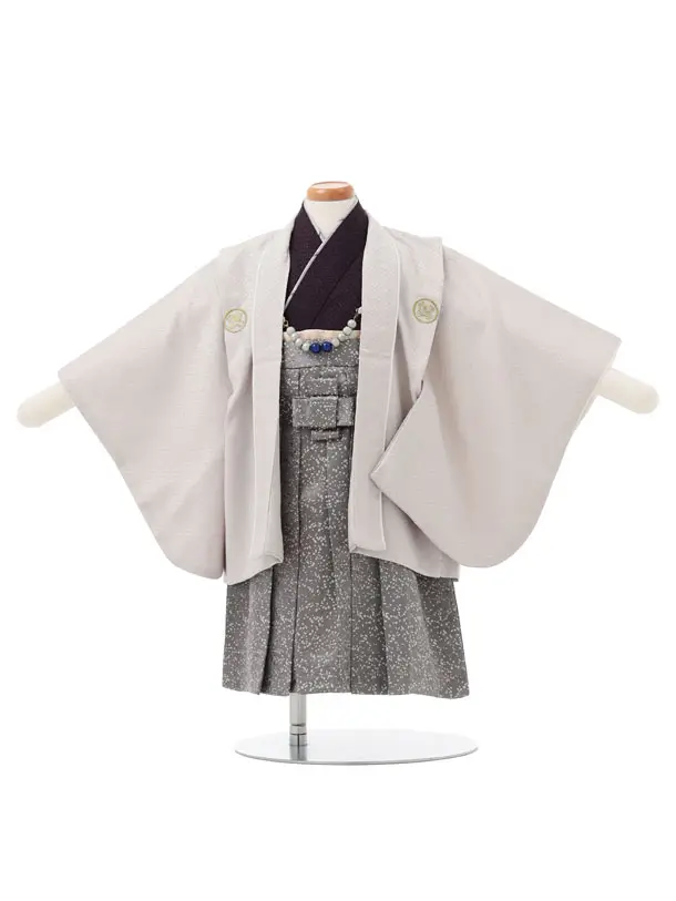 男児【１歳前後】 0183 グレー羽織グレー袴セット/ｾﾊﾟﾚｰﾄ