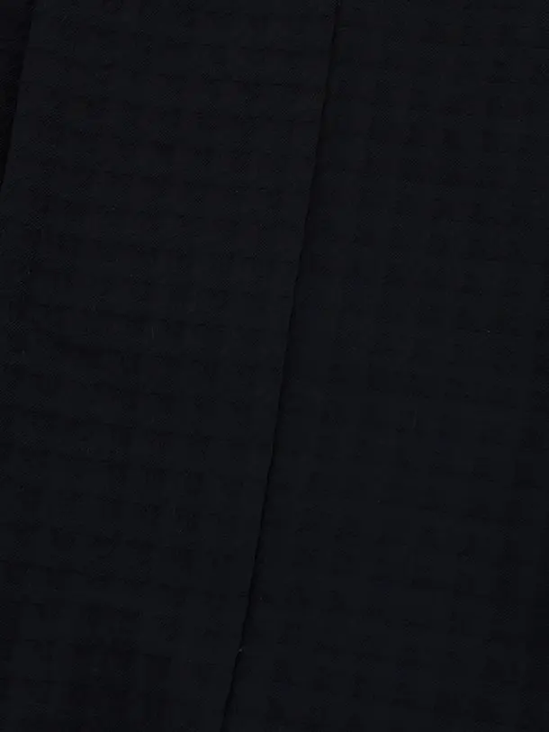 かんたん七五三(7歳男袴)0877 濃紺×金茶チェック