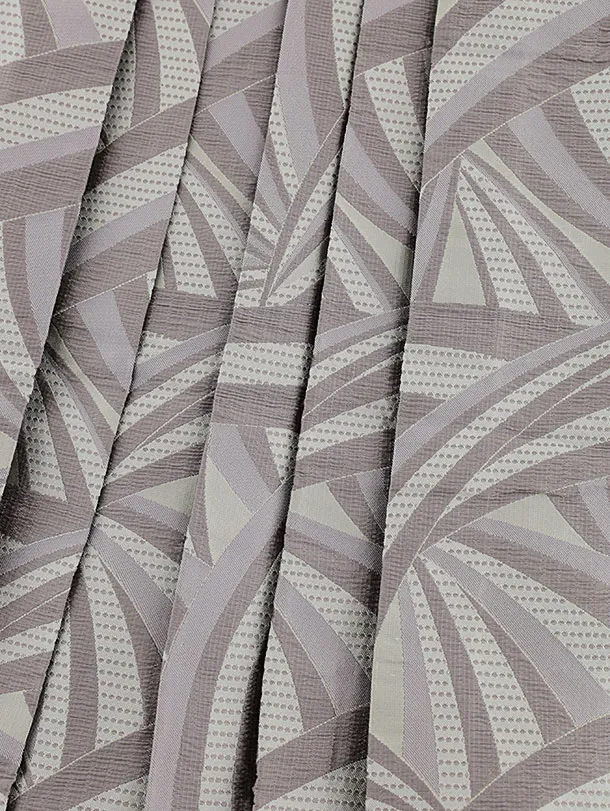 七五三(5歳男袴)X527【正絹】ブルーグリーンベージュ更紗×グレーパープル