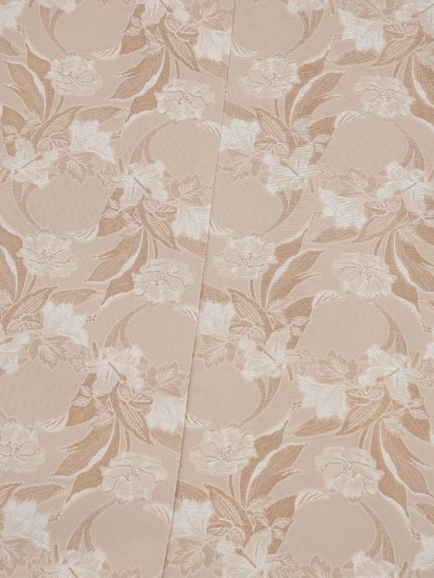 かんたん七五三(5歳男袴)X623 ラフィネココ ベージュフラワー×ブラウン