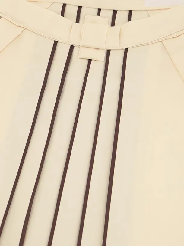 かんたん七五三(5歳男袴)X783 グリーン疋田柄 吉祥文様鷹×クリームベージュ