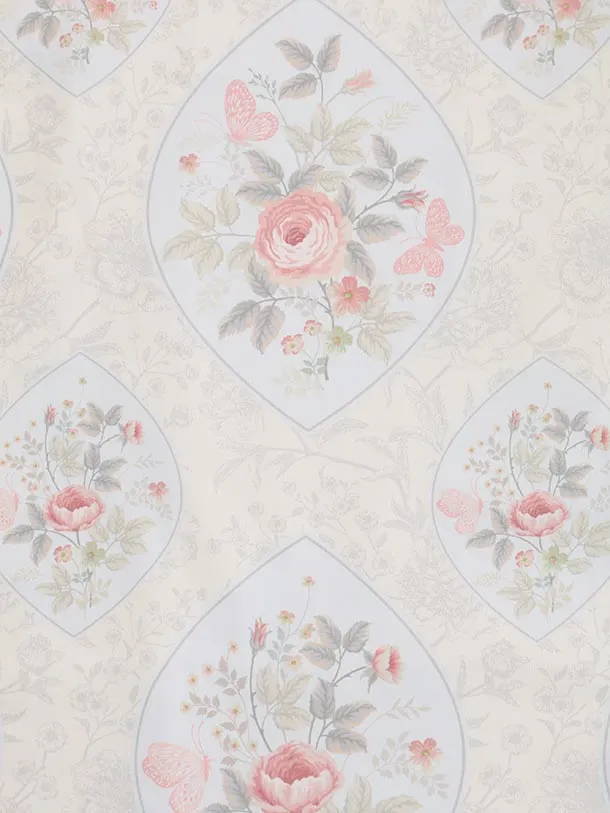 七五三レンタル(3歳女児被布)S041 ベージュ刺繍花×ベージュ洋花