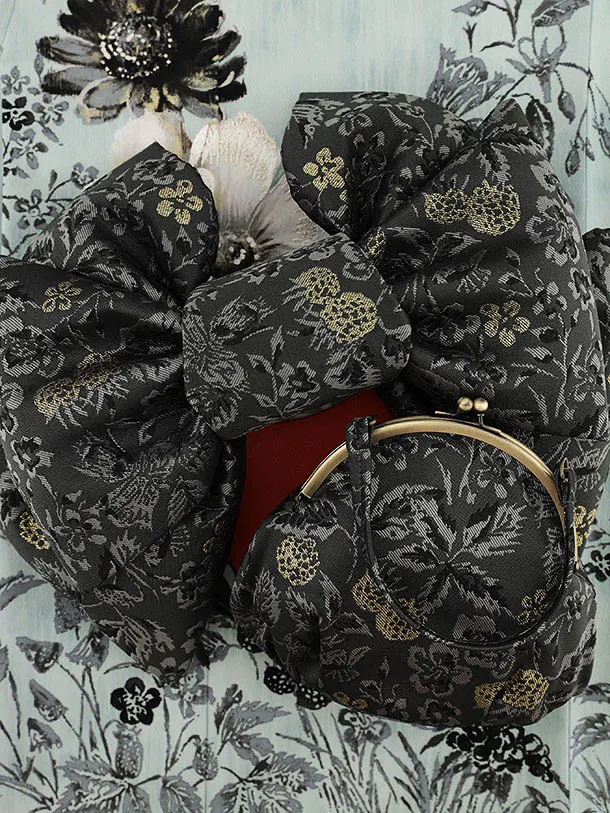 七五三(7歳結び帯)Y495 JILL STUART ペールミント くちなし