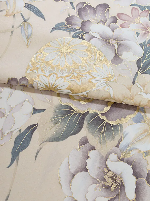 振袖レンタル A069 クリーム 華鞠