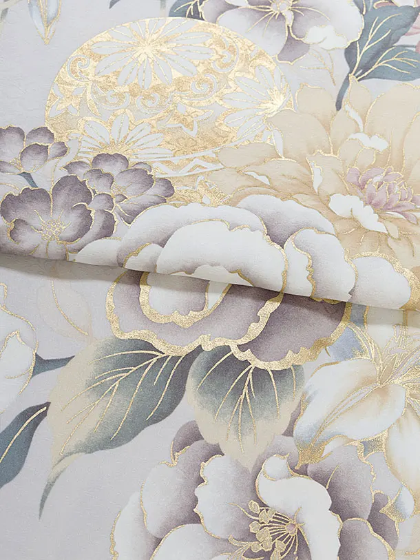 振袖レンタル A070 淡グレー 華鞠