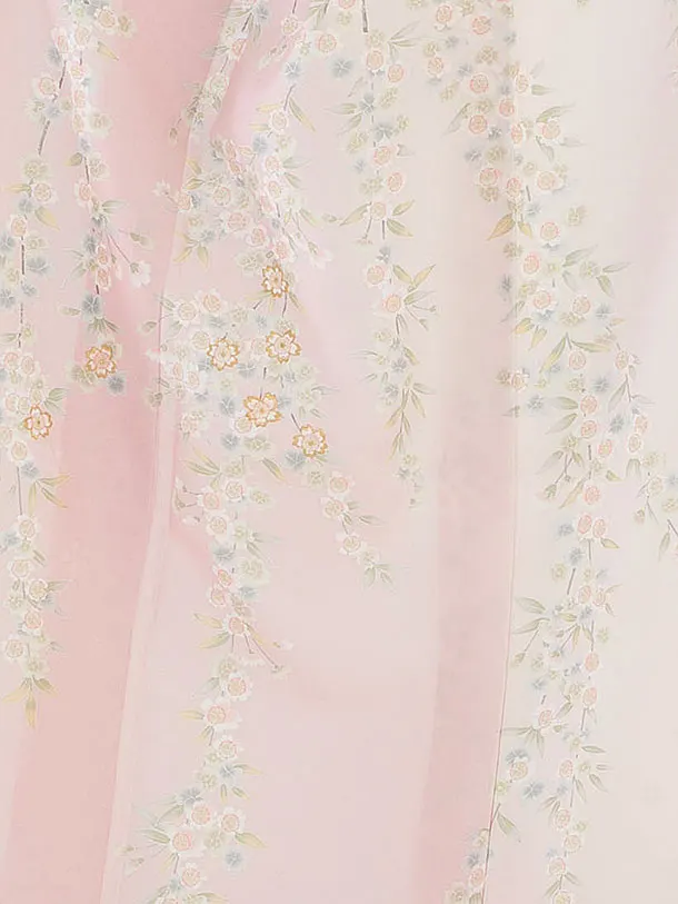 訪問着レンタル 0106 式部浪漫／ピンク 桜萌え