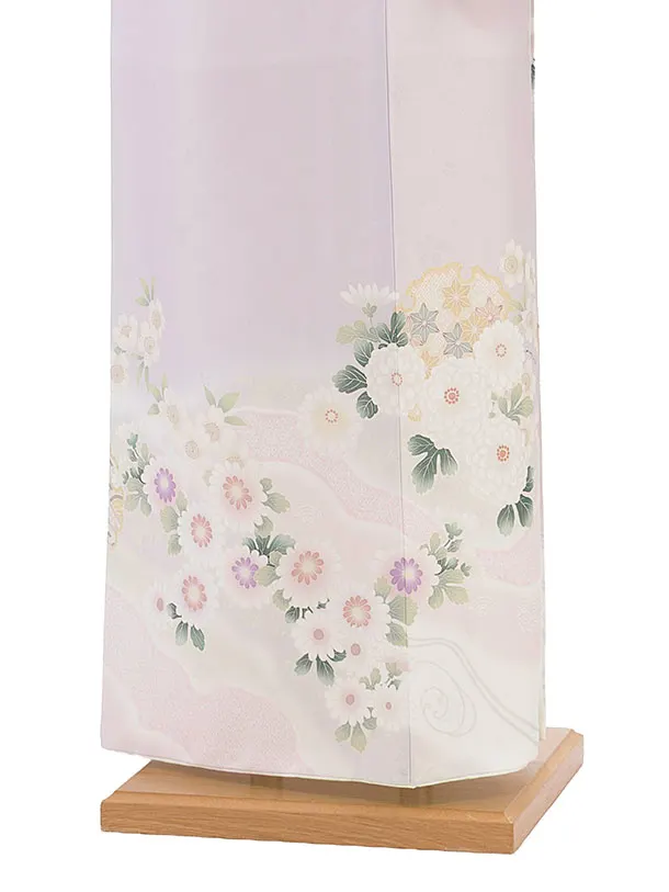 訪問着レンタル 0159 ラベンダー 華雪輪