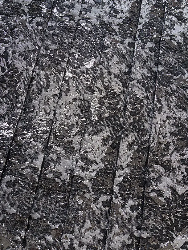 卒業式成人式袴レンタル 0246 ブルーグレー 麻の葉／シルバー袴