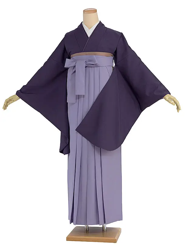 先生,教員向け袴レンタル 1413 紫色／ラベンダー袴