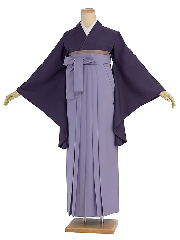 先生,教員向け袴レンタル 1413 紫色／ラベンダー袴