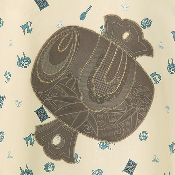 お宮参り(男の子)レンタル 0036 アイボリー 打ち出の小槌