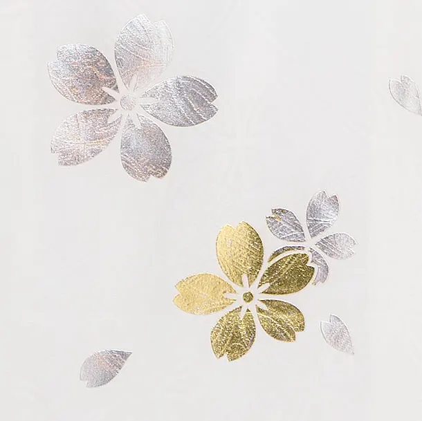 【正絹】お宮参り(女の子)レンタル 0288 白 七宝地 鞠桜小槌