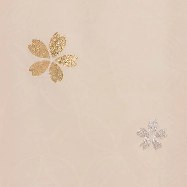 【正絹】お宮参り(女の子)レンタル 0289 クリーム 七宝地 鞠桜小槌