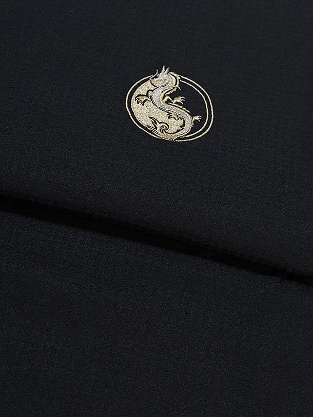 かんたん七五三レンタル(5歳6歳男児) 0660 黒／黒チェック袴