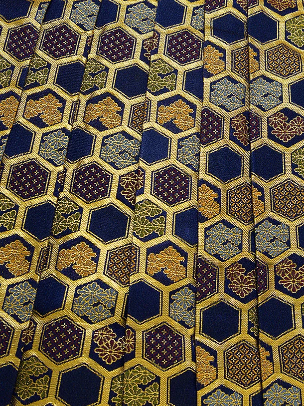 かんたん七五三レンタル(5歳6歳男児) 0704 紺 鳳凰／金亀甲袴