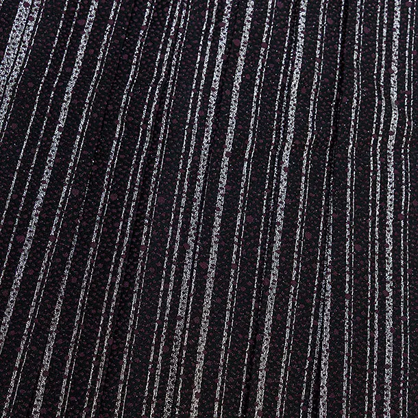 かんたん七五三(5歳6歳男児) 0717 黒×ピンク 桜／黒地縞ドット袴