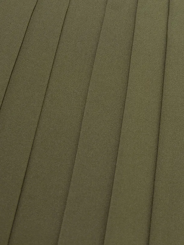 七五三レンタル(5歳6歳男児) 0739 オフホワイト リーフ柄／オリーブ袴