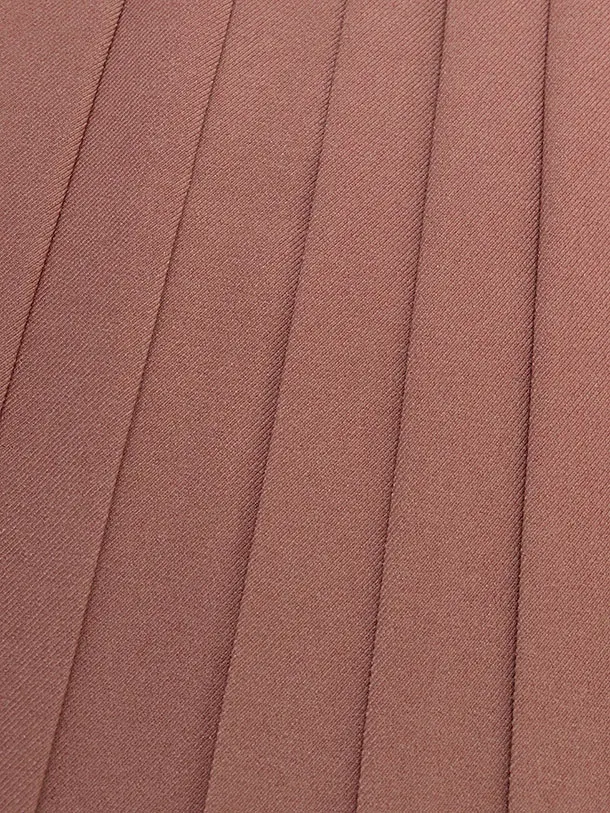 卒業式女性袴 A067 茶色 牡丹百合鞠／淡紅色袴