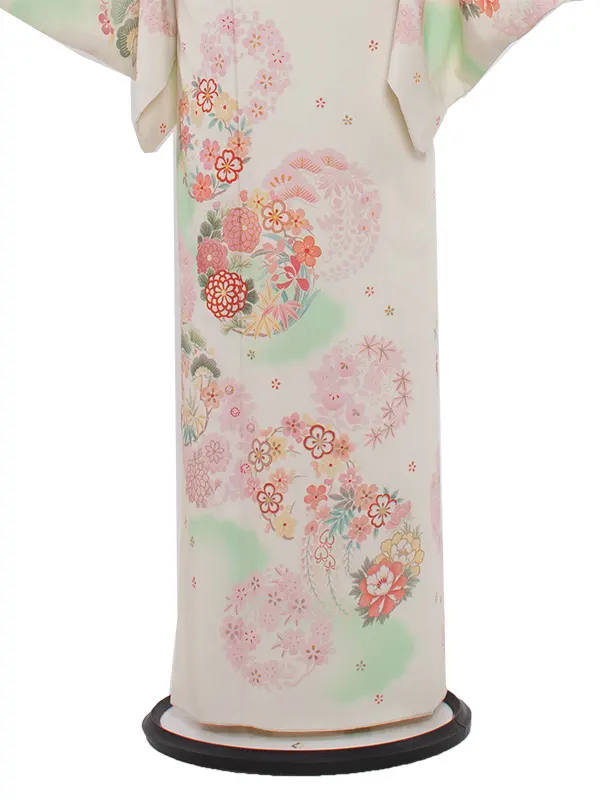 訪問着 226 シャンパンスタイル/ｸﾘｰﾑ