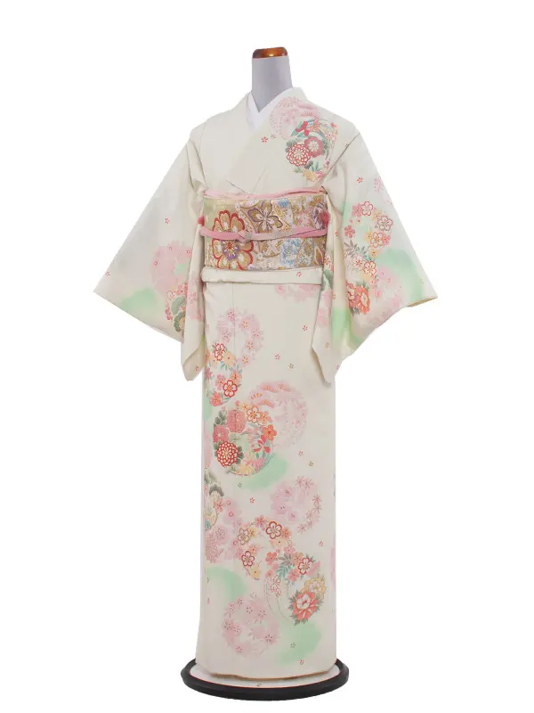 訪問着 226 シャンパンスタイル/ｸﾘｰﾑ