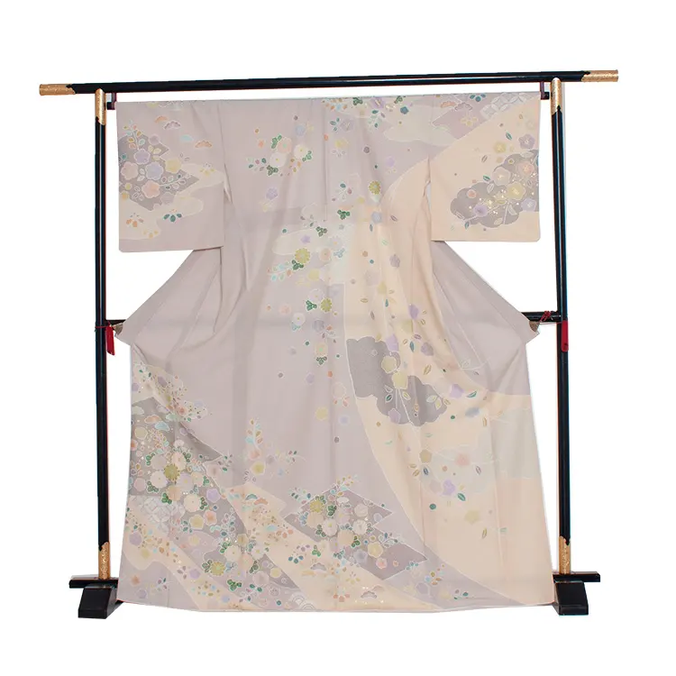 訪問着 324 ﾋﾟﾝｸﾍﾞｰｼﾞｭ/和花のしらべ