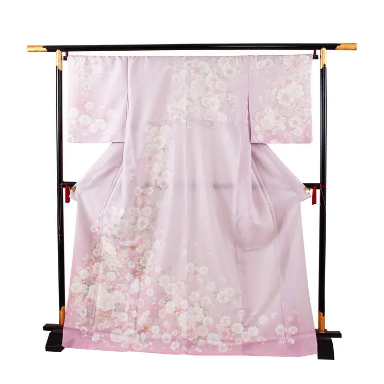 訪問着 薄ピンク 桜 606