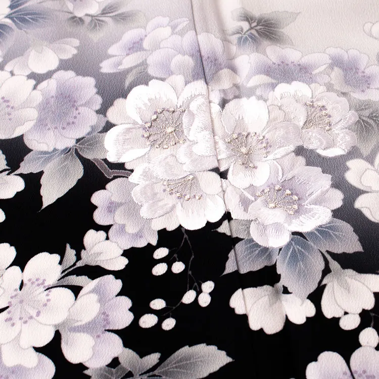 訪問着 アイボリー 桜 610