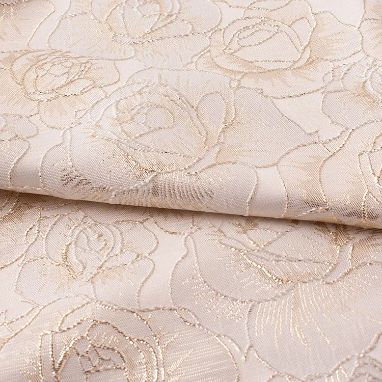 男性用袴 ベージュゴールド 薔薇 ファー付き /5C27