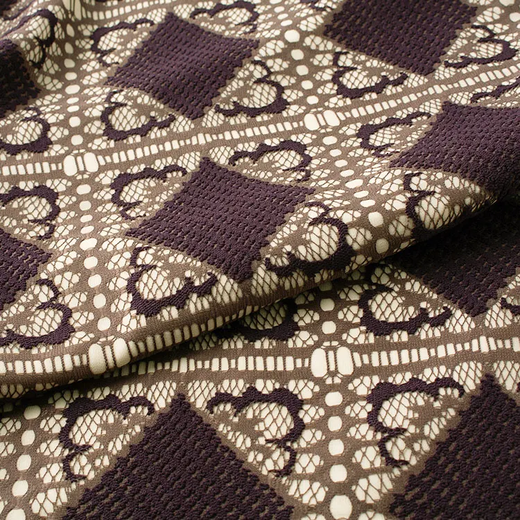 卒業袴レンタル二尺袖 ラフィネモカ ダークブラウンラティスチョコレート 2047