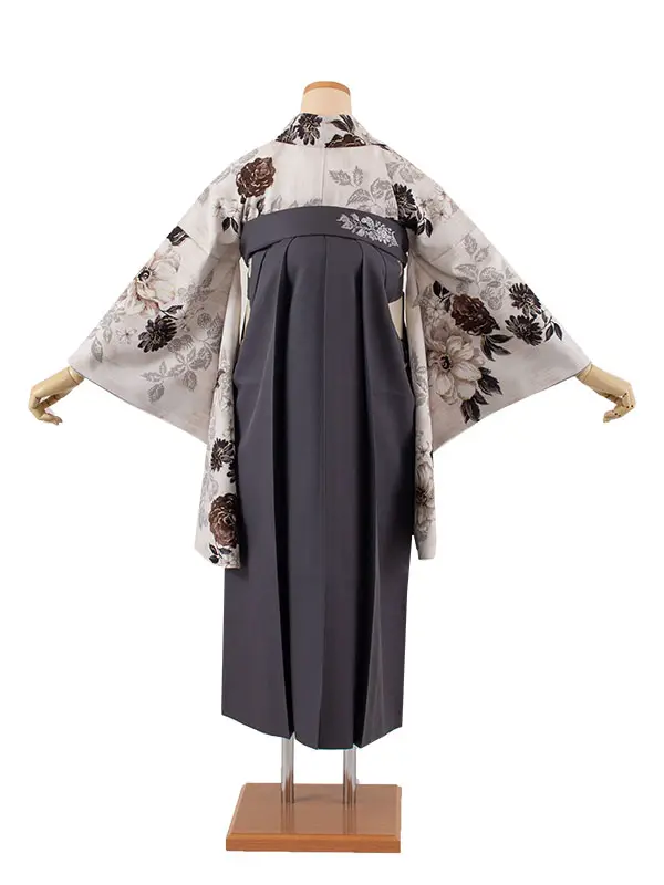 卒業袴レンタル二尺袖 JILLSTUART アイボリー 白くちなし 2062