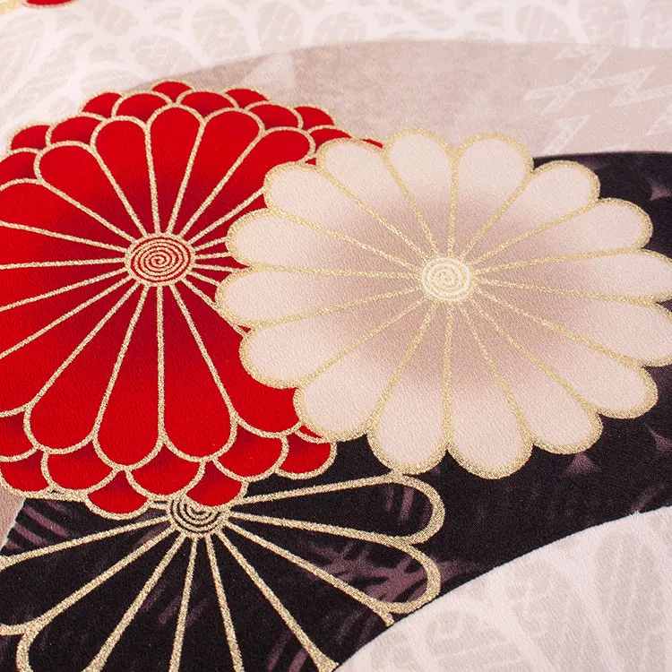 卒業袴レンタル二尺袖 JAPAN STYLE ベージュ 菊 2064