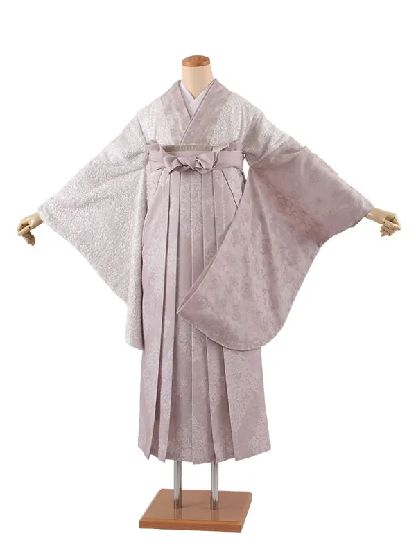 卒業袴レンタル二尺袖 ラフィネココ レース 花 2184